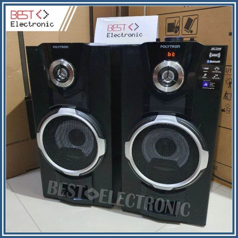 Speaker Aktif Polytron Pas 8f12 Pas8f12 Pas 8f12 Bluetooth Lazada