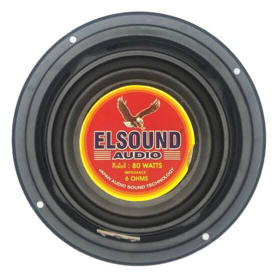 speaker elsound 6 inch 80 watt