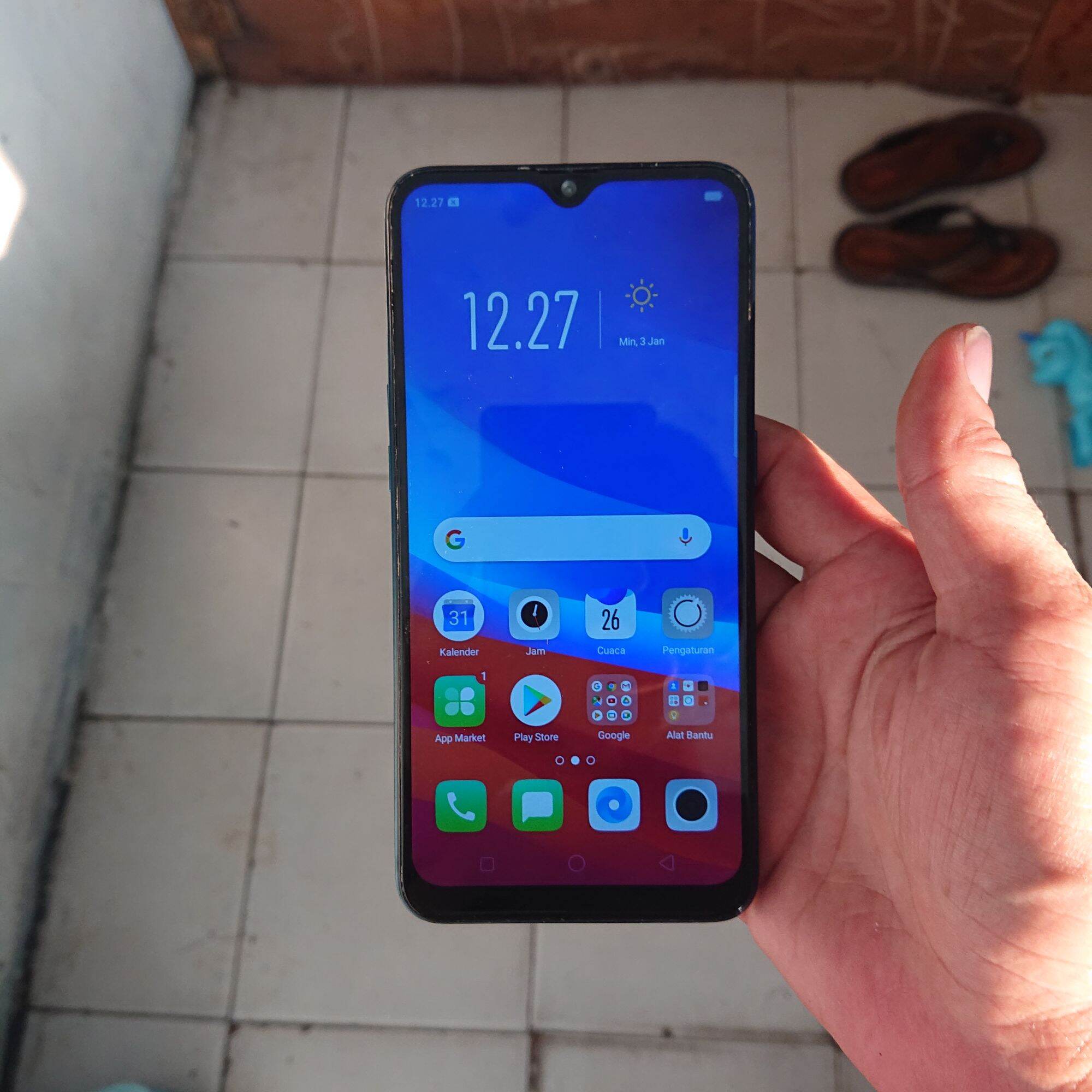 harga second oppo a7 4 64