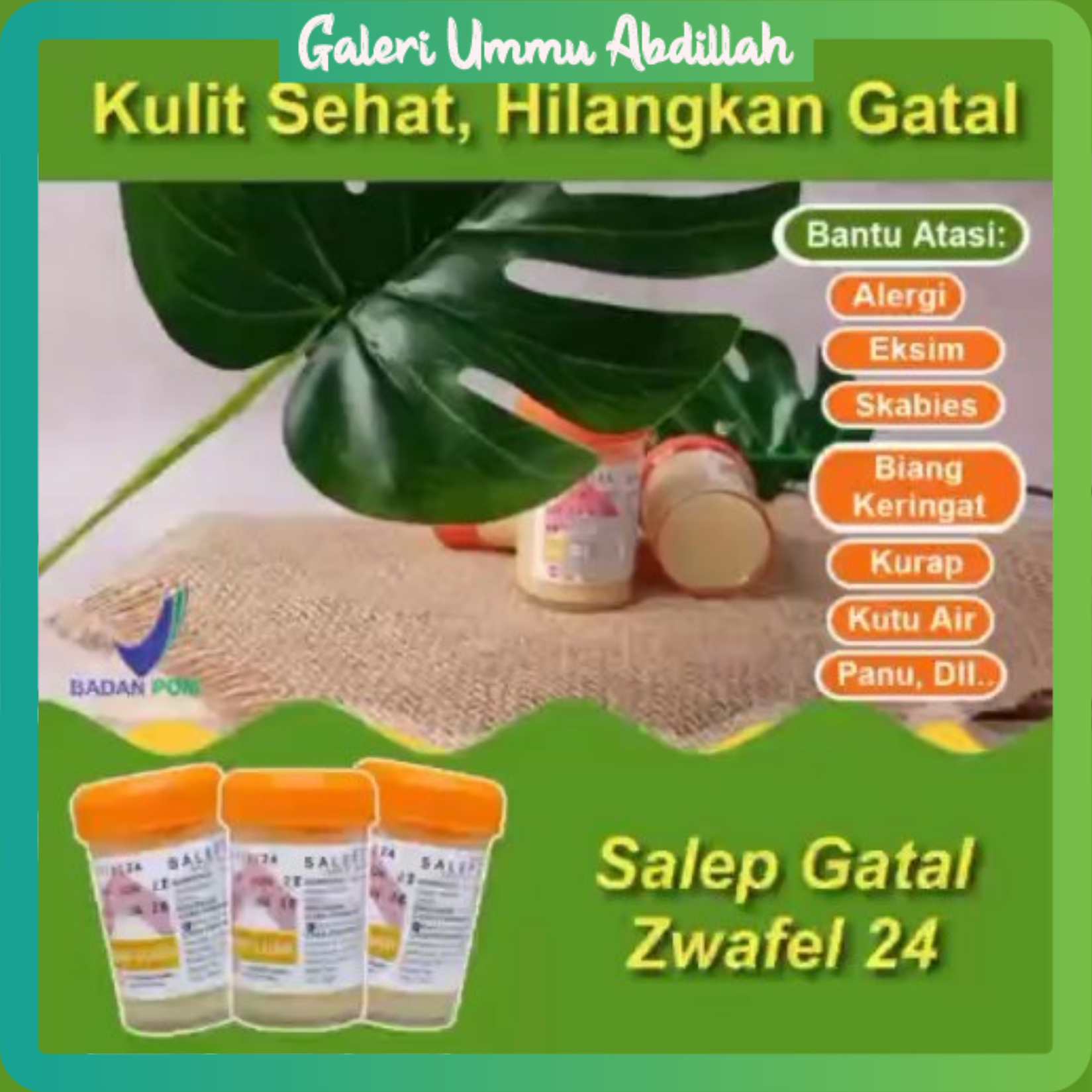 Original Salep Gatal Ampuh Salep Zwafel Salep Jamur Kulit Salep Panu