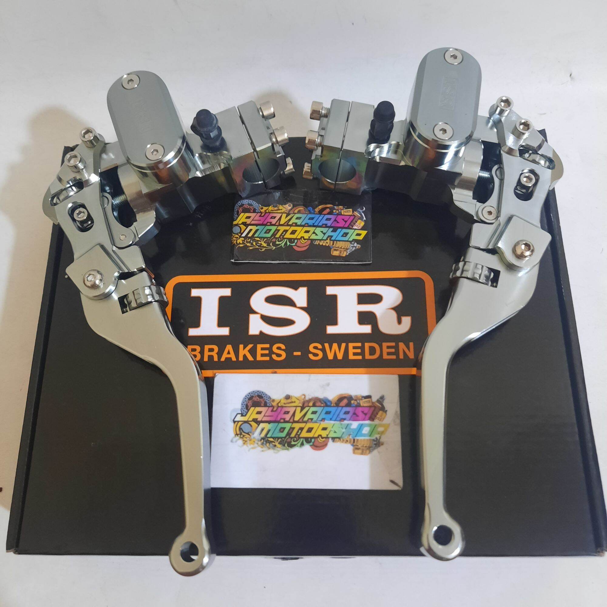 Isr Brake Rotor HANDLE MASTER REM ISR BRAKES - SWEDEN FULL CNC 2TABUNG DOUBLE DISC PNP ...