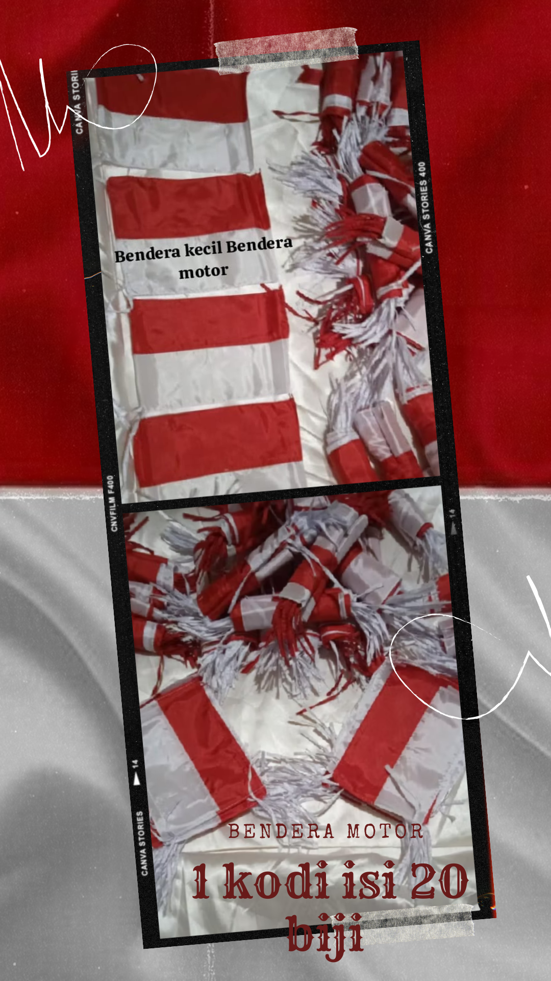BENDERA MOTOR/UNYIL ISI 20 BIJI Giá 20,000 Đồng*Miễn phí vận chuyển