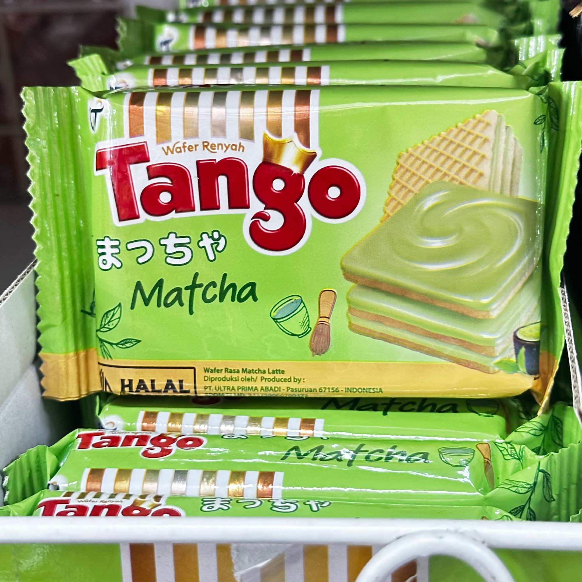 Tango Rasa Matcha Wafer Tango Premium Hazelnut Matcha 33 gram | Lazada Indonesia
