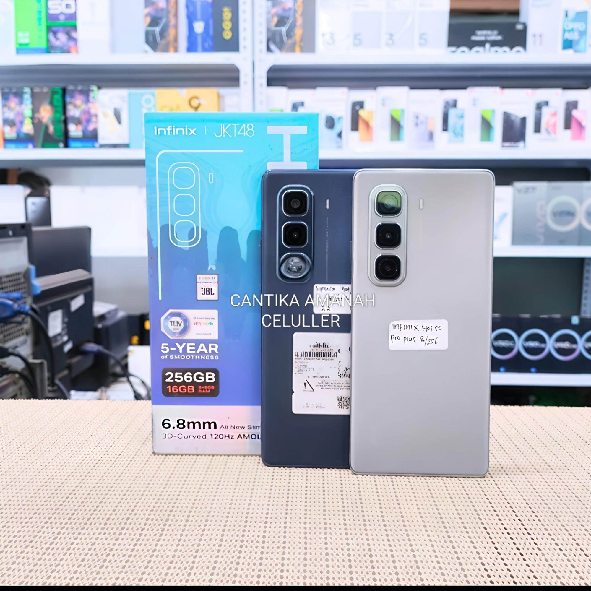 Infinix Hot 50 Pro Plus Ram 8/256Gb mulus Full Set Harga  2,645,000 Ringgit*Penghantaran Percuma