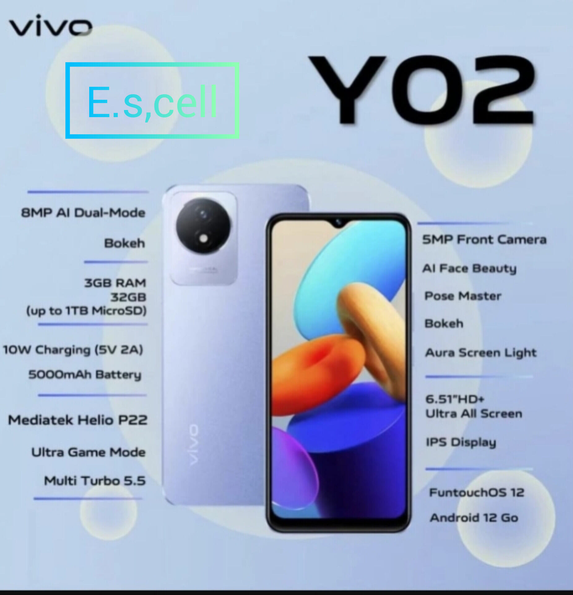 vivo yo2 ram