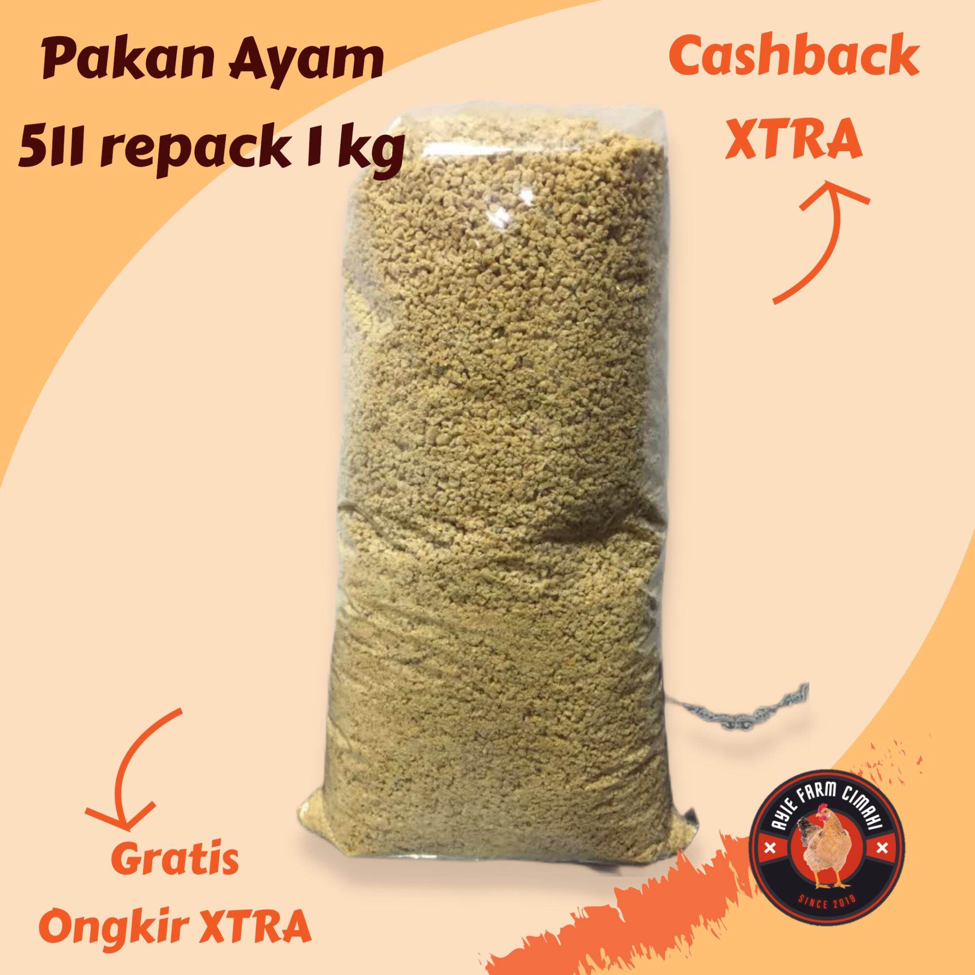PUR ANAK AYAM 511 REPACK PREMIUM 1KG | Lazada Indonesia