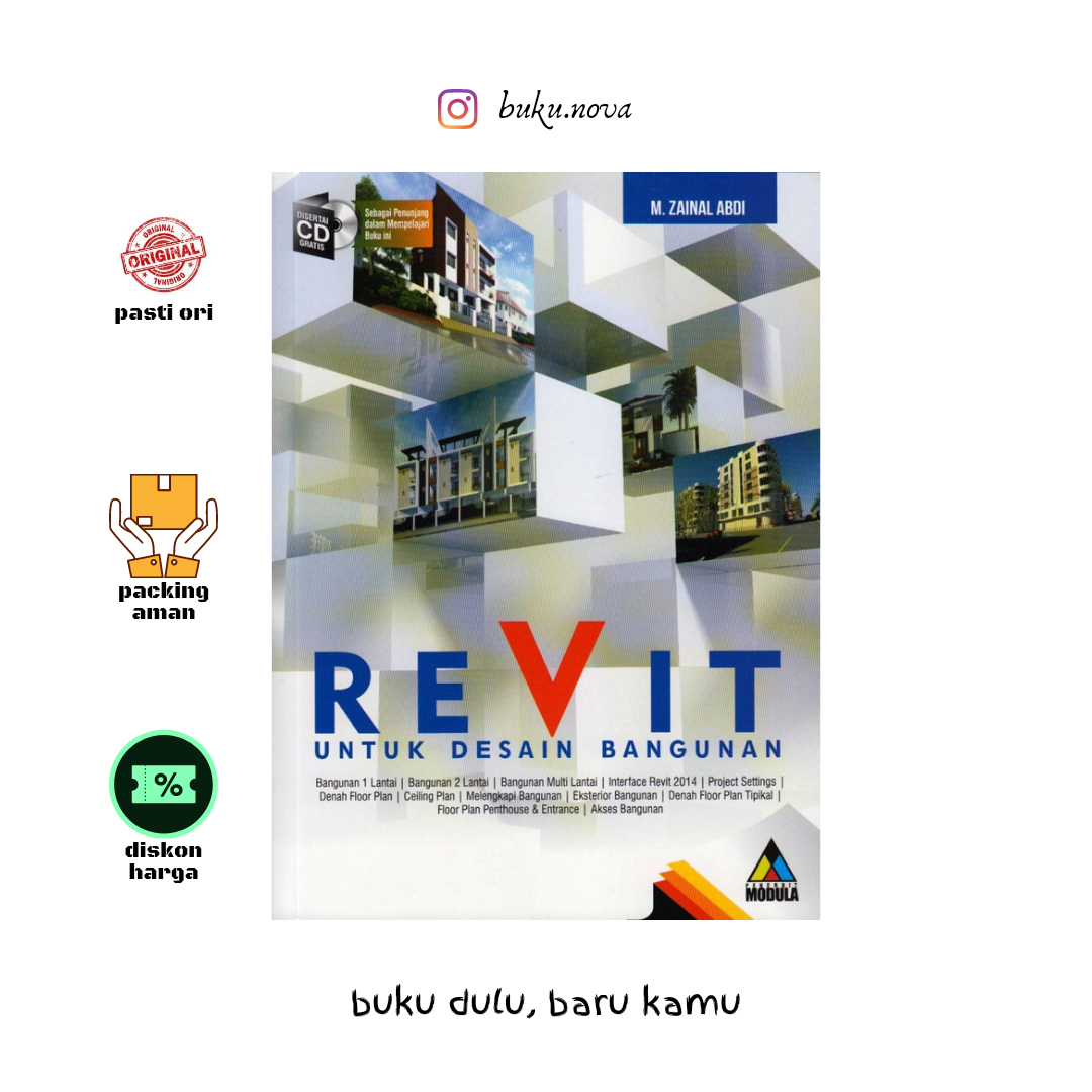 Buku Revit untuk Desain Bangunan + CD | Lazada Indonesia