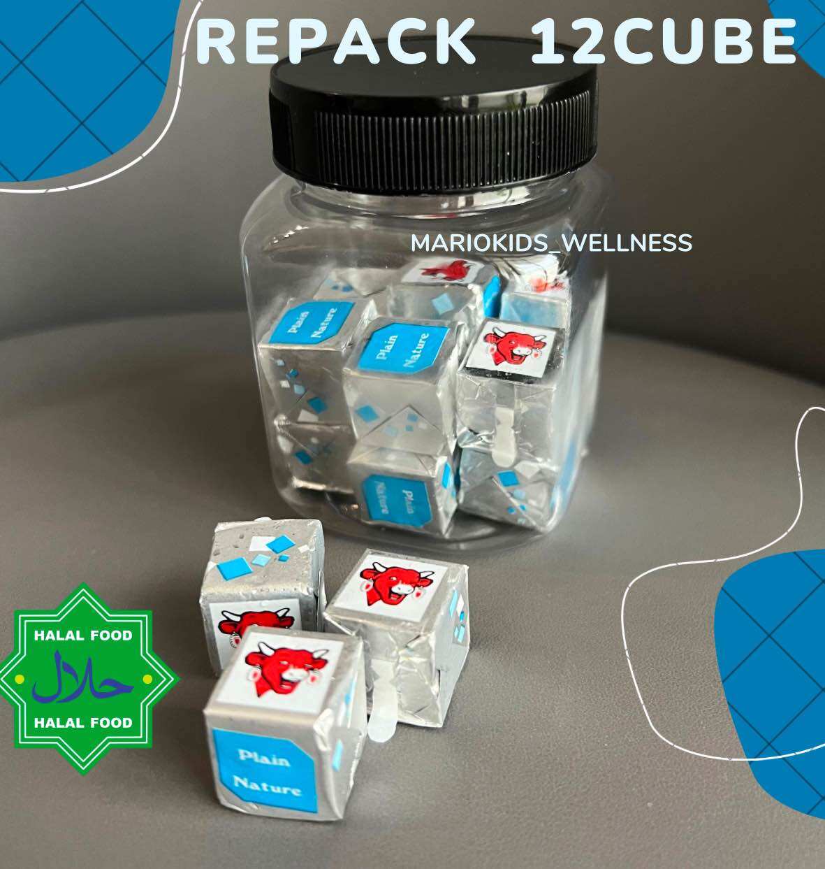 BELCUBE Keju MPASI 24pcs / 125gr ED2027 BB Booster