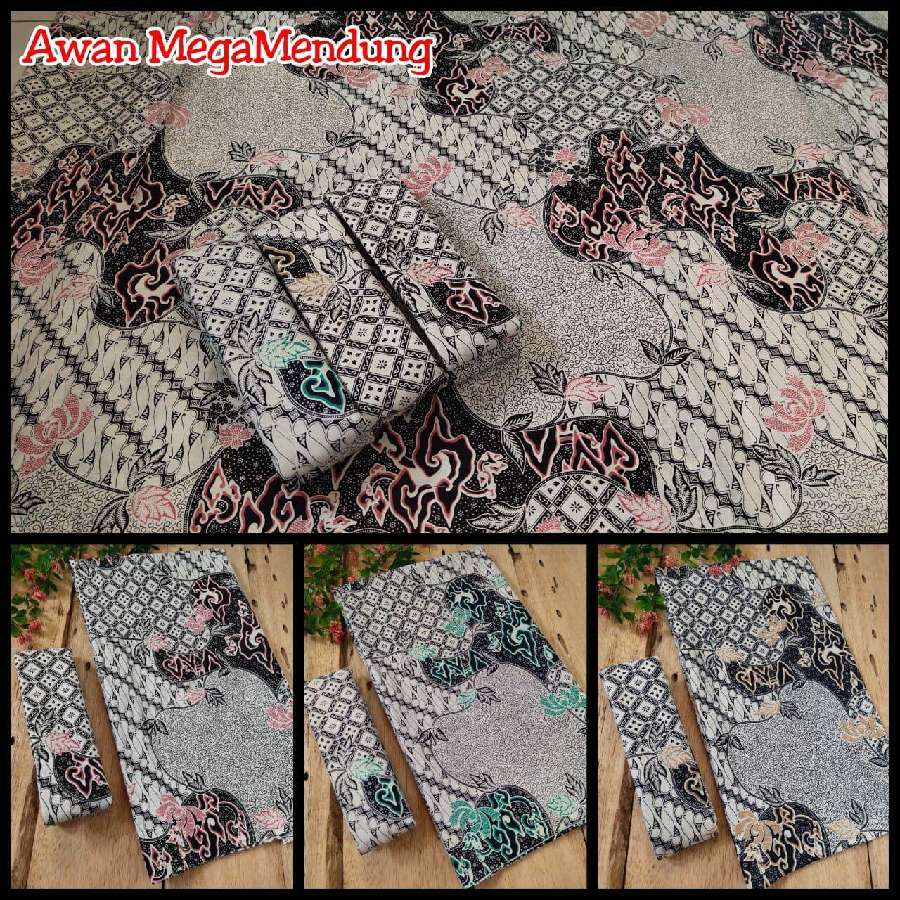 KAIN BATIK MOTIF AWAN MEGA MENDUNG | Lazada Indonesia