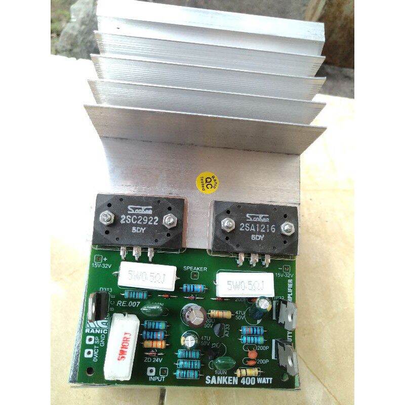 Kit Power Amplifier 400 Watt Mono Sanken Lazada Indonesia