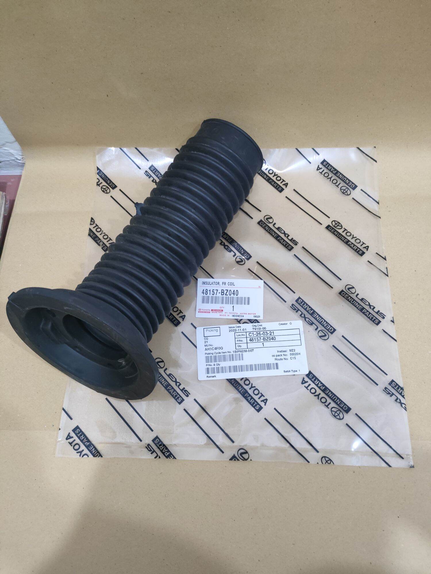 karet boot stoper shock breaker depan veloz all new avanza grand new avanza great xenia 2012-2020 harga 1pc Harga 50,000 rupiah*Gratis Ongkir