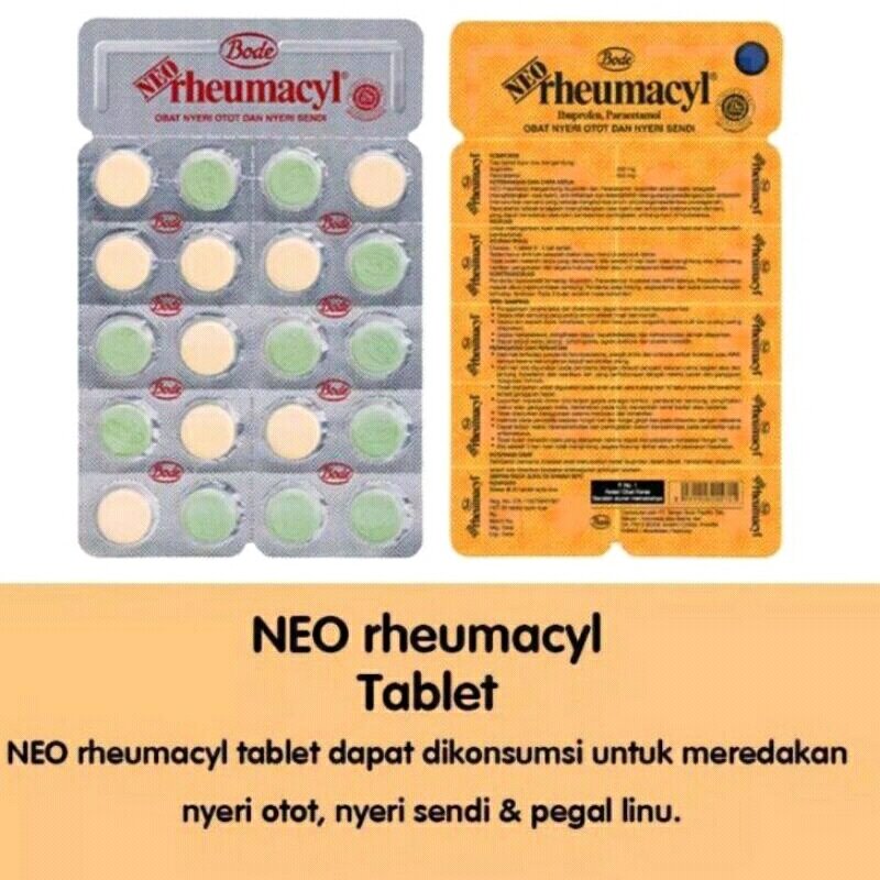 ️Neo Rheumacyl Reumasil Remasil 20 Tablet | Lazada Indonesia