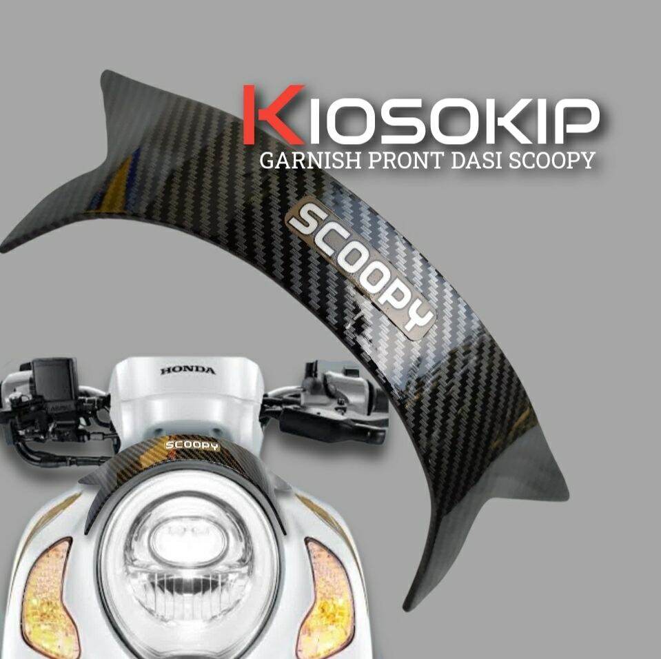 garnish dasi Scoopy carbon / garnish dasi Scoopy / garnish headlamp