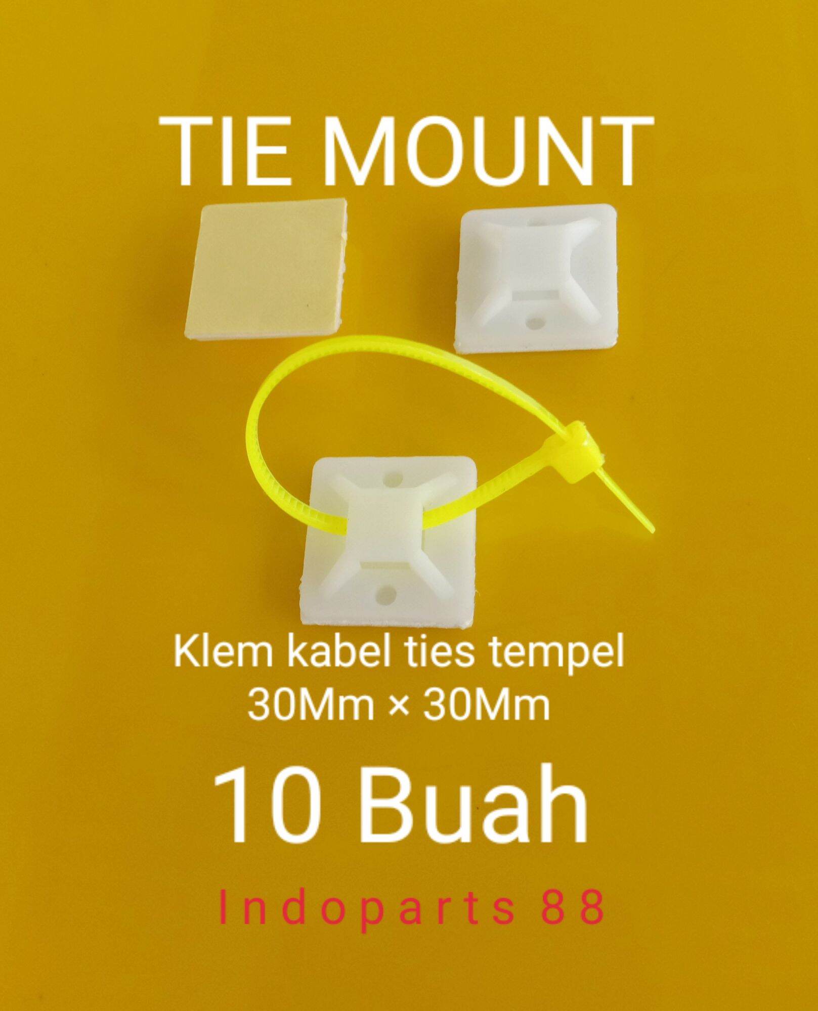 Buah Tie Mount Mm Timon Klem Kabel Ties Tempel Dudukan