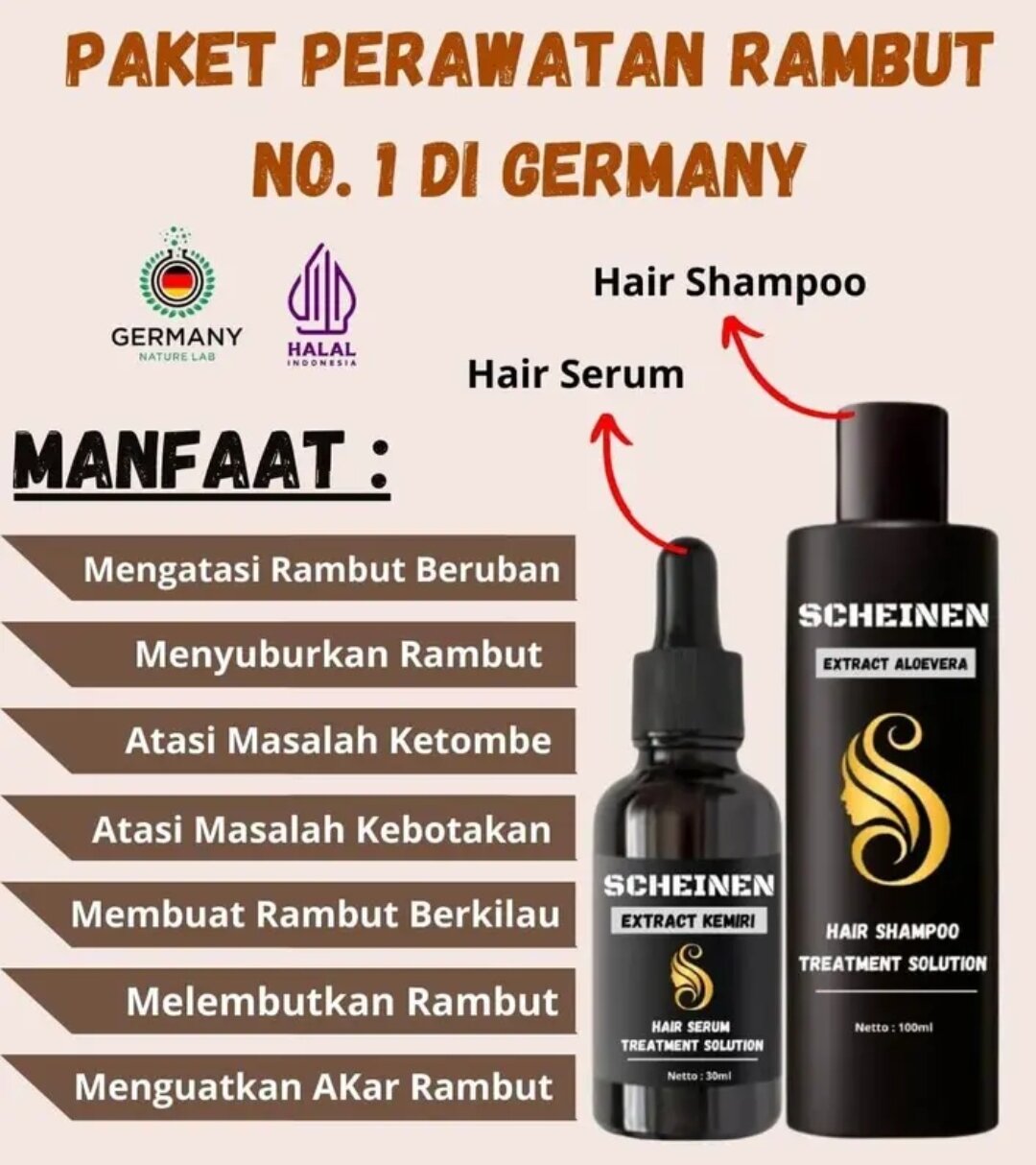 Penumbuh & Perawatan Rambut Rontok Everspring Original Tanpa Bahan Kimia  Bonus Alat Pakai