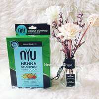 NYU HENNA SHAMPOO HAIR COLOUR 1 BOX ISI 4 SACHET 20ML
