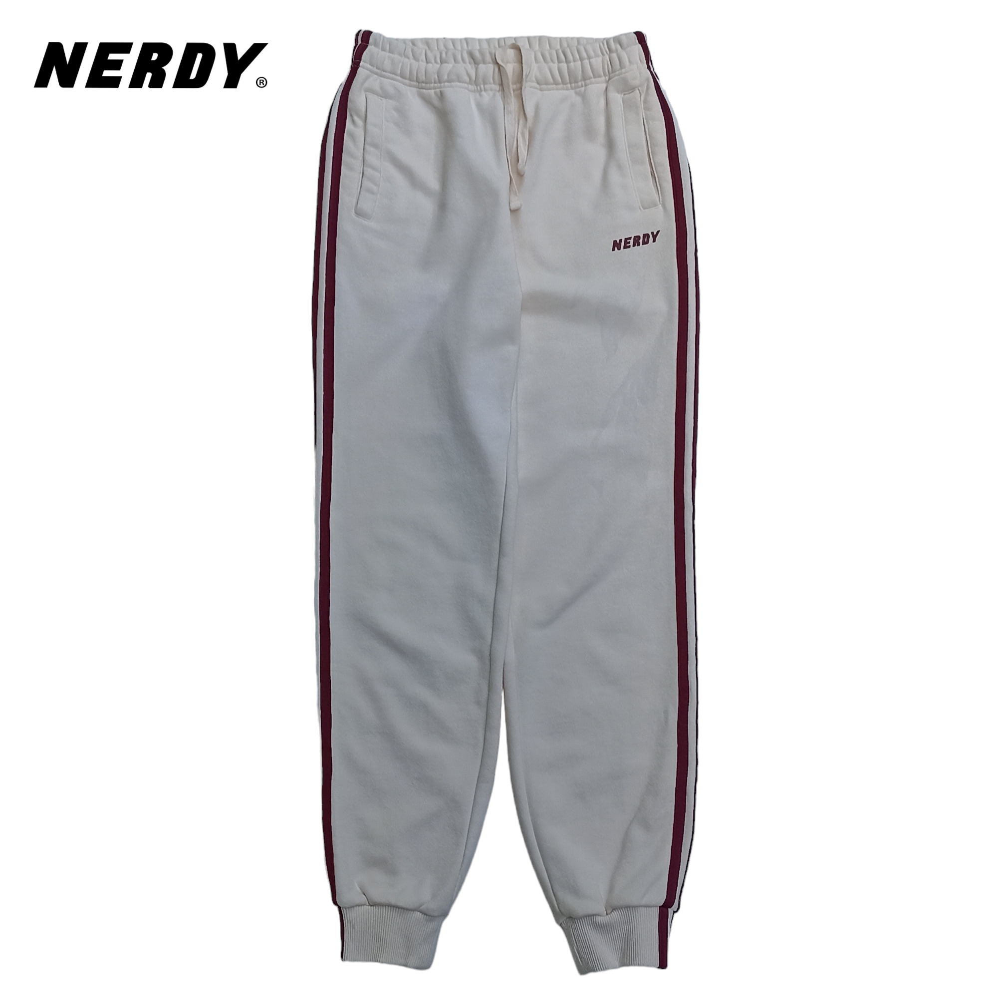 ☆NERDY☆ Glossy Track Pants Silver NERDY ]☆THE 8着用☆24SS