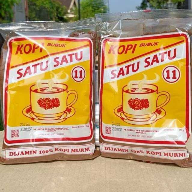 Paket Hemat 2pcs KOPI BUBUK SATU SATU 250gr Kopi Murni 100%