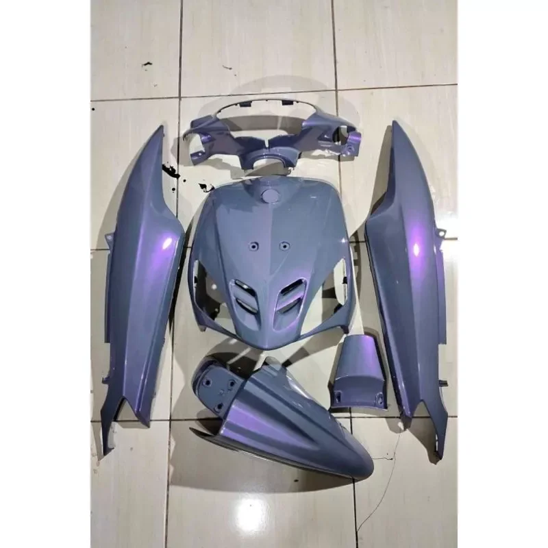 PROMK TERMURAH! COVER BODY MIO SPORTY MUTIARA SEN SIPIT ABU ABU UNGU