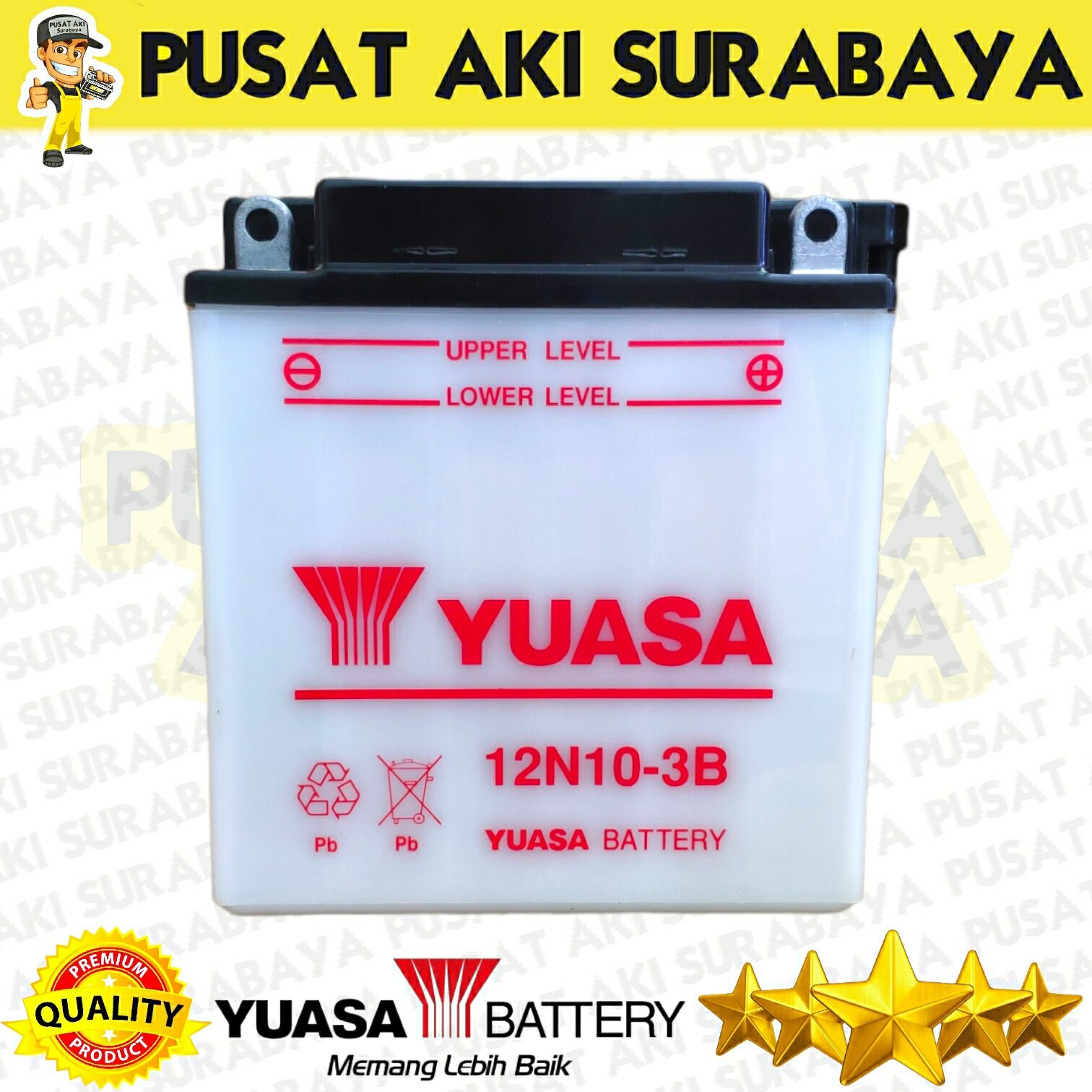 BATTERIA YUASA 12N10-3B 12V 10 Ah