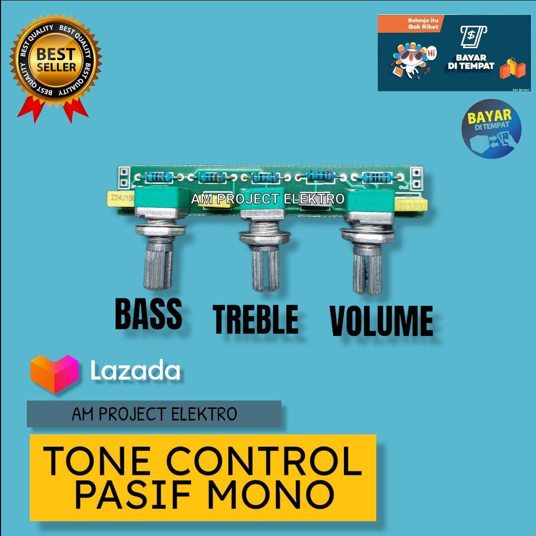 KIT TONE CONTROL PASIF MONO / STEREO | Lazada Indonesia