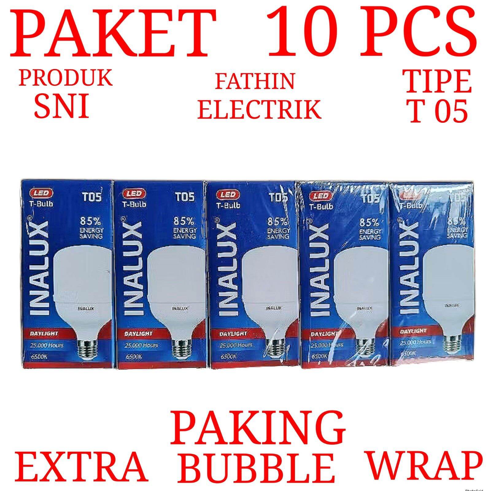 BOHLAM LED / LAMPU LED INALUX PAKET 10PCS