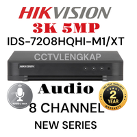 DVR HIKVISION 8 CHANNEL 5MP 3K AUDIO HQHI-XT M1 AUDIO