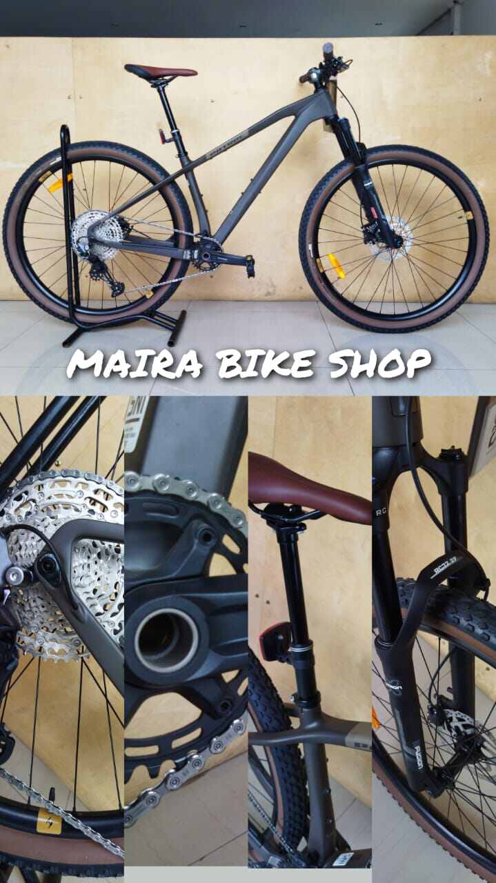 SEPEDA GUNUNG PATROL C092 CARBON 12 SPEED SHIMANO DEORE HYDRAULIC