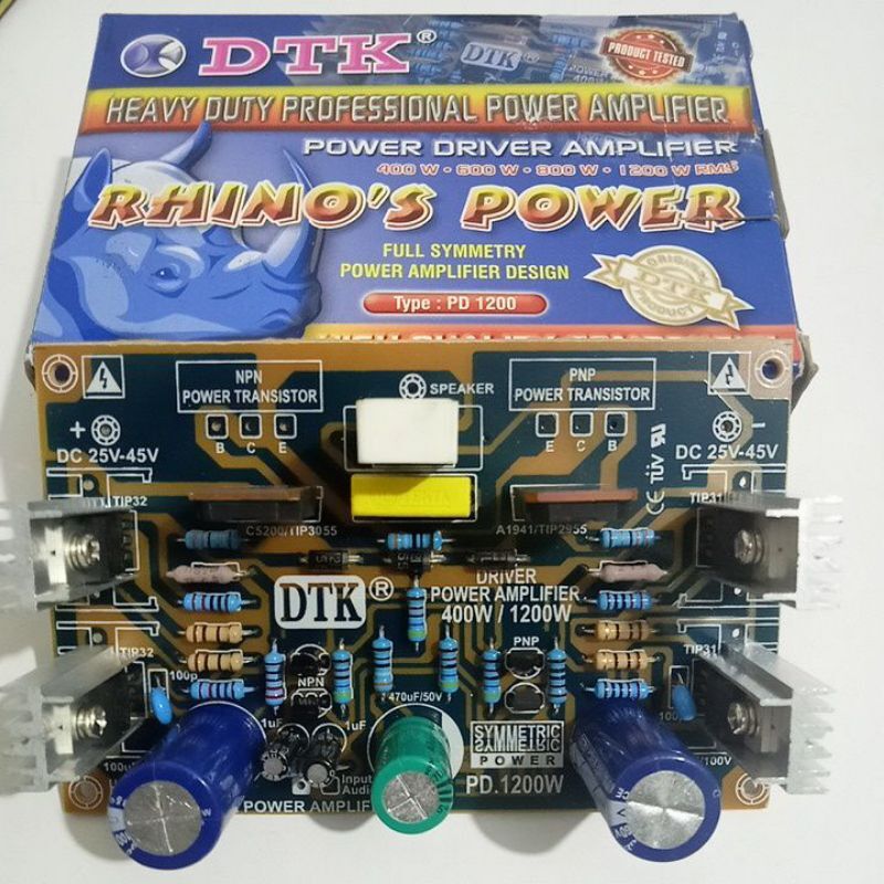 kit driver power DTK PD 1200 watt .3 tingkat tinggi heavy duty