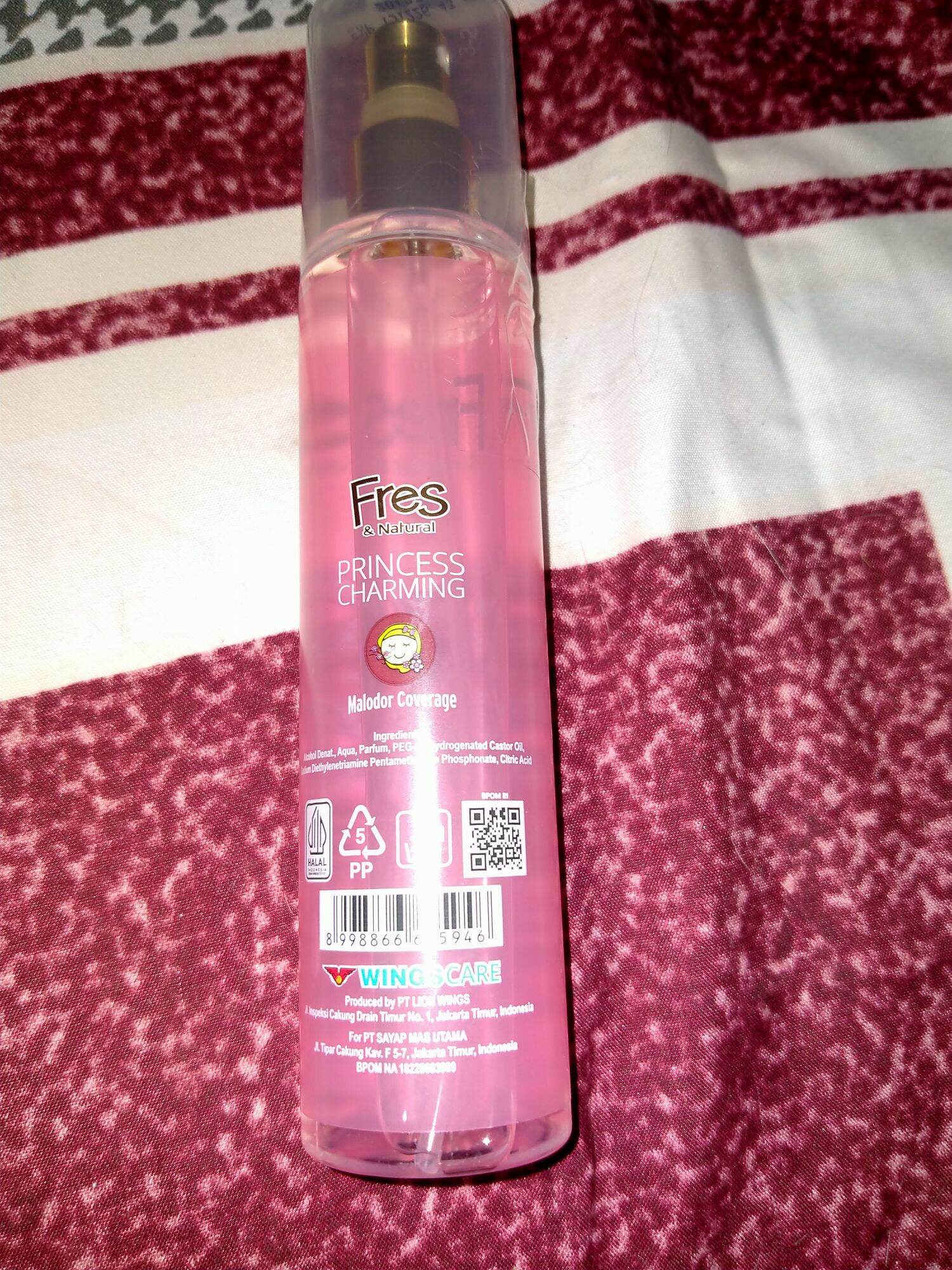 Fres Natural Hijab Fresh Princess Charming Antibacterial