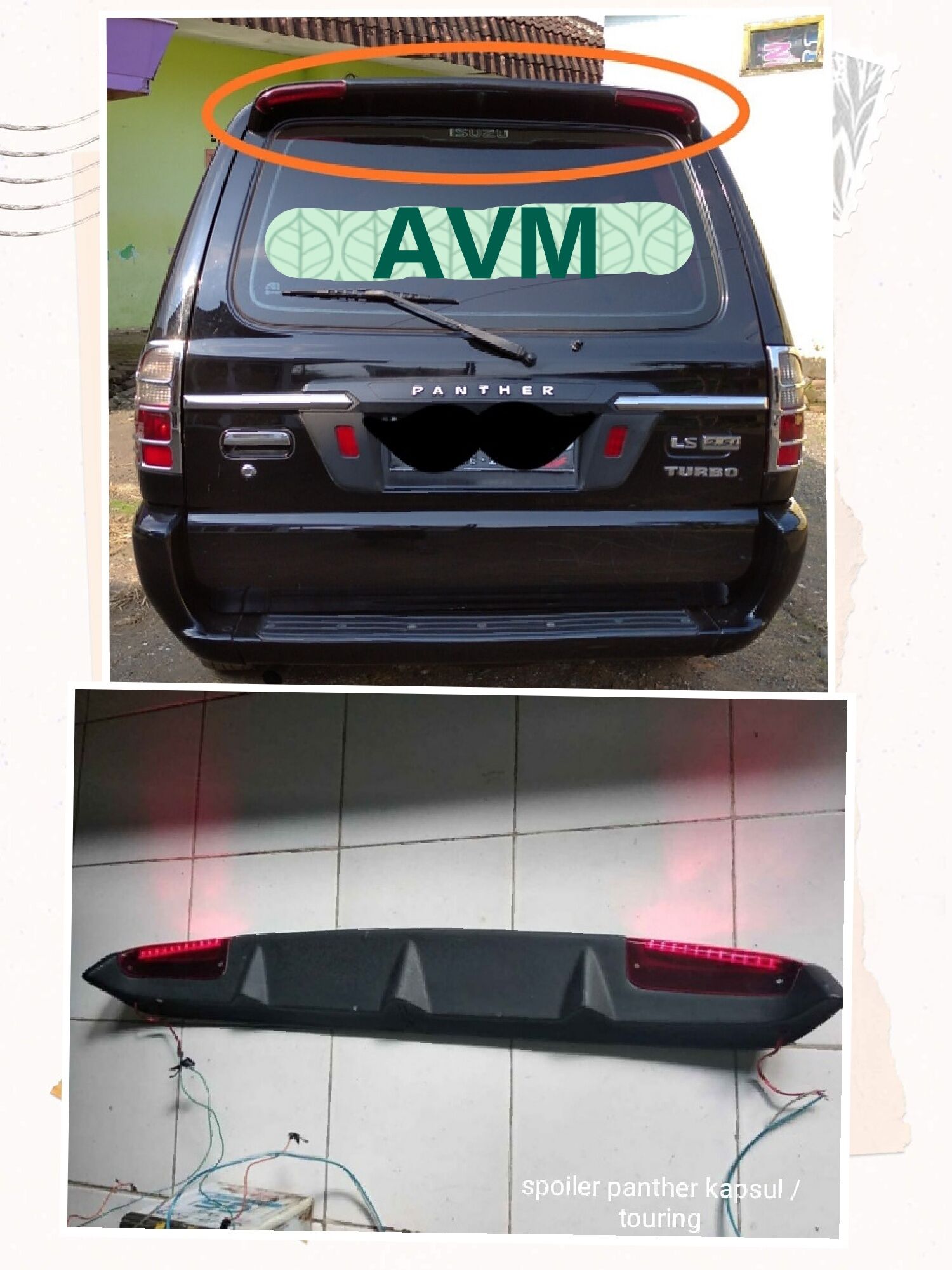 spoiler panther kapsul new touring Lazada Indonesia