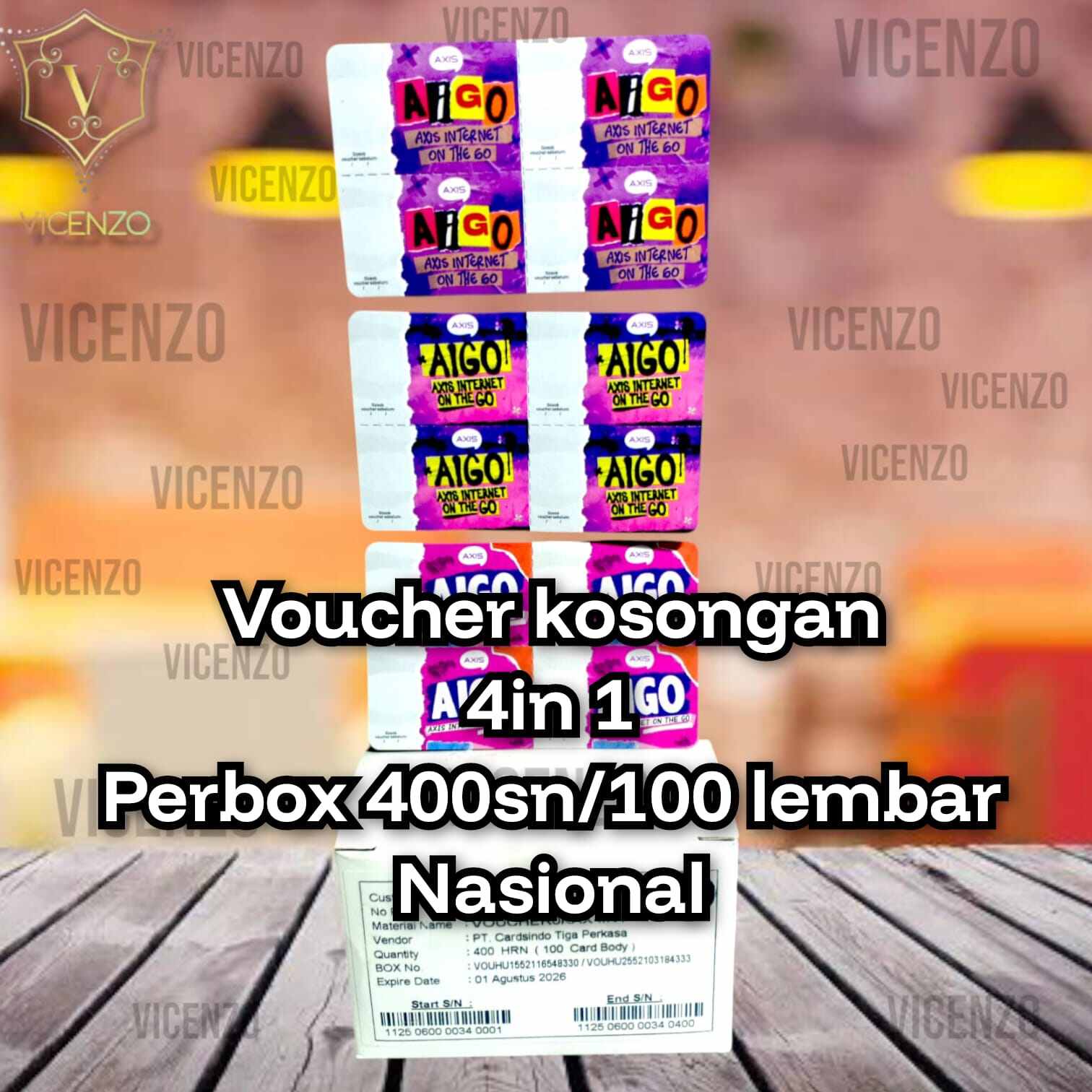 voucher kosong axis per 400sn/100 lembar - Jenama Axis Harga 65,000 Ringgit*Penghantaran Percuma