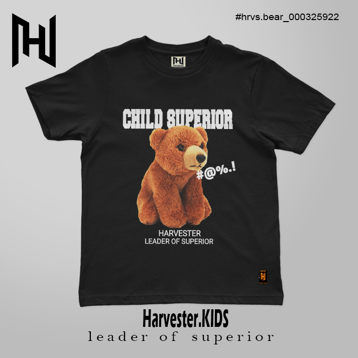 Kaos anak beruang terbaru 2023 cotton combat 30s usia 2-12 tahun kaos anak laki laki dan perempuan pakaian anak bear distro murah premium