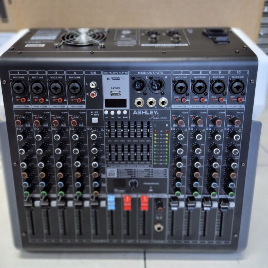 Power Mixer Ashley Audio 1000 10 Channel Lazada Indonesia