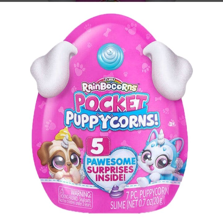 Zuru Rainbocorns Pocket Puppycorns Mainan Anak Usia Tahun Ke - Main Image