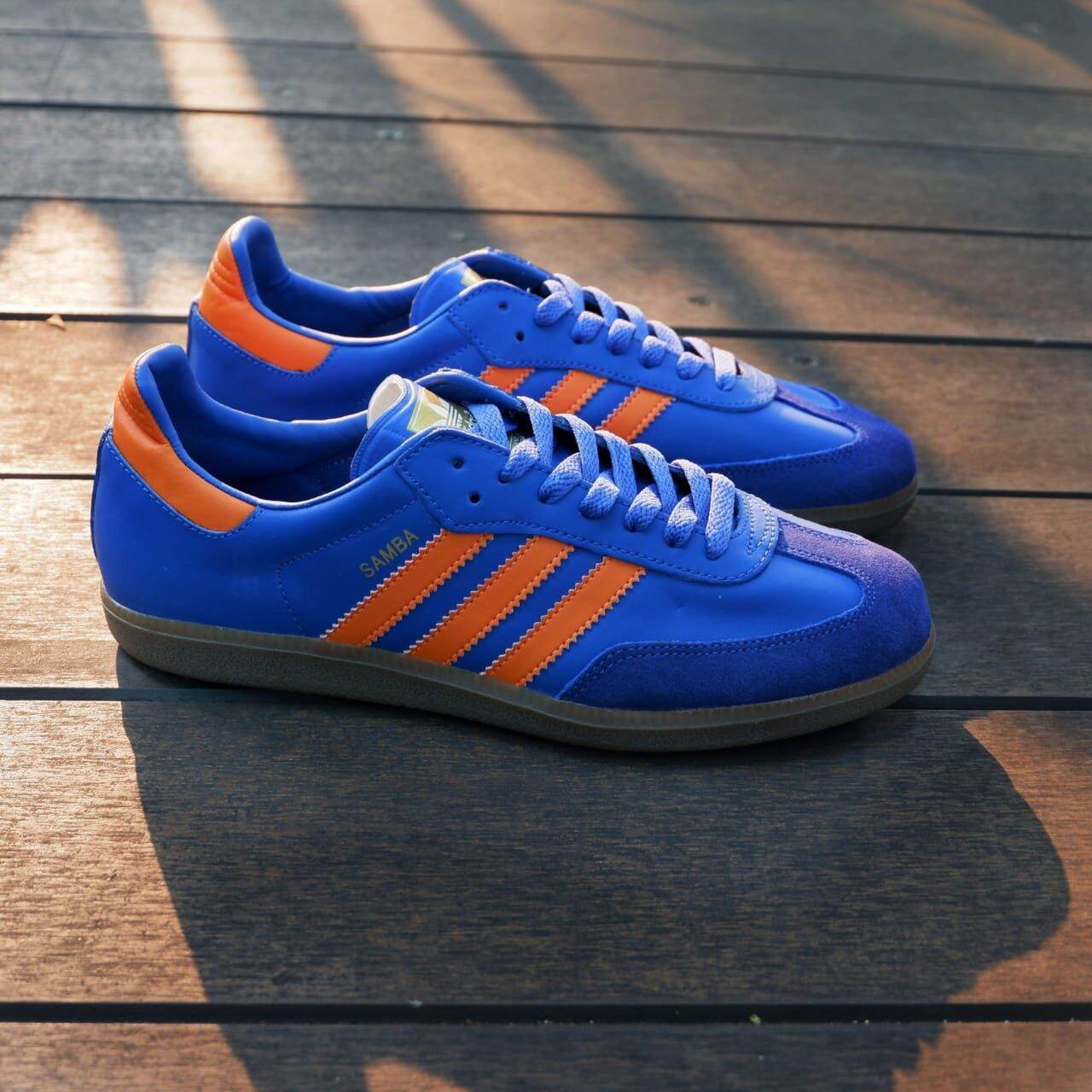 adidas samba blue