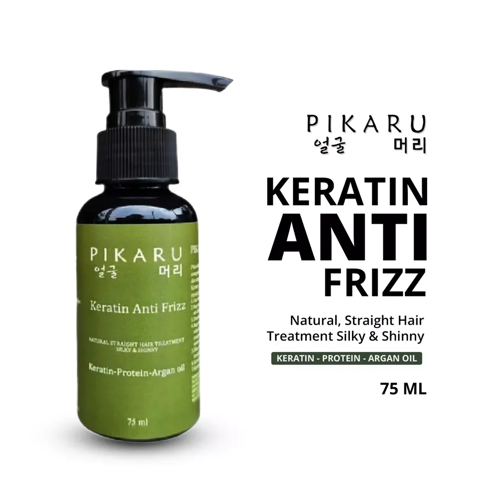 PIKARU HAIR TREATMENT ANTI FRIZZ ATASI MASALAH RAMBUT TERBAIK