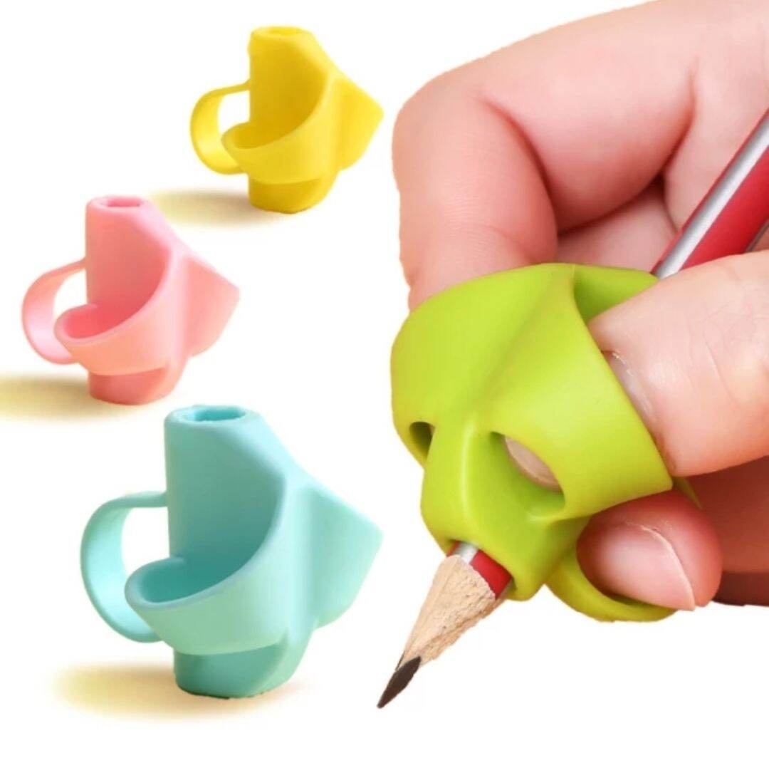 Pencil Grip Alat Bantu Tulis Anak 3 Jari / Writing Grip Pencil Holder