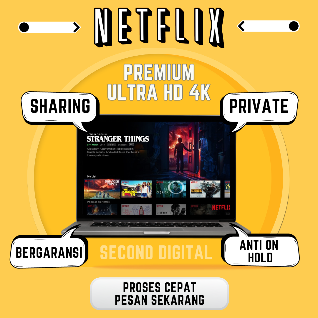 Netflix 4K UHD Premium Murah