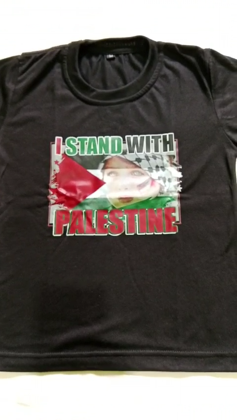 Kaos Anak paaalestine Terlaris Bisa COD Bahan Combet Usia 3-9 tahun
