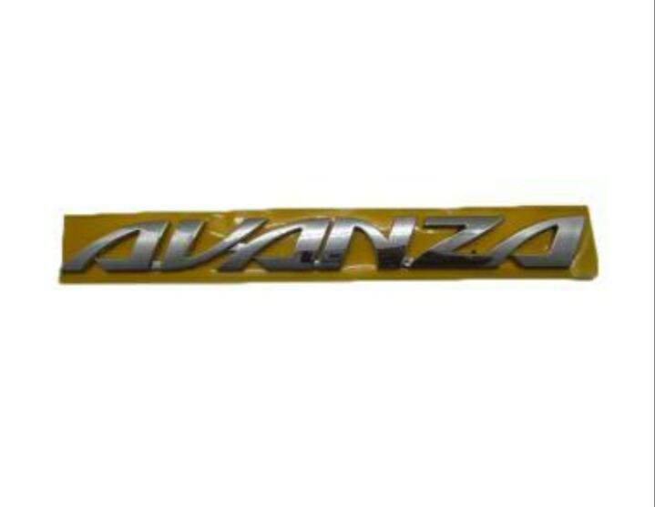 emblem tulisan AVANZA toyota asli murah Harga 35,000 rupiah*Gratis Ongkir