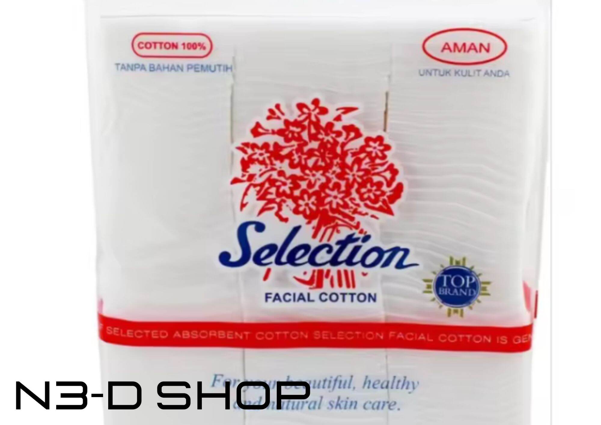 KAPAS WAJAH SELECTION 35gr 1 LUSIN dan 1/2 LUSIN ( 12x35gr)