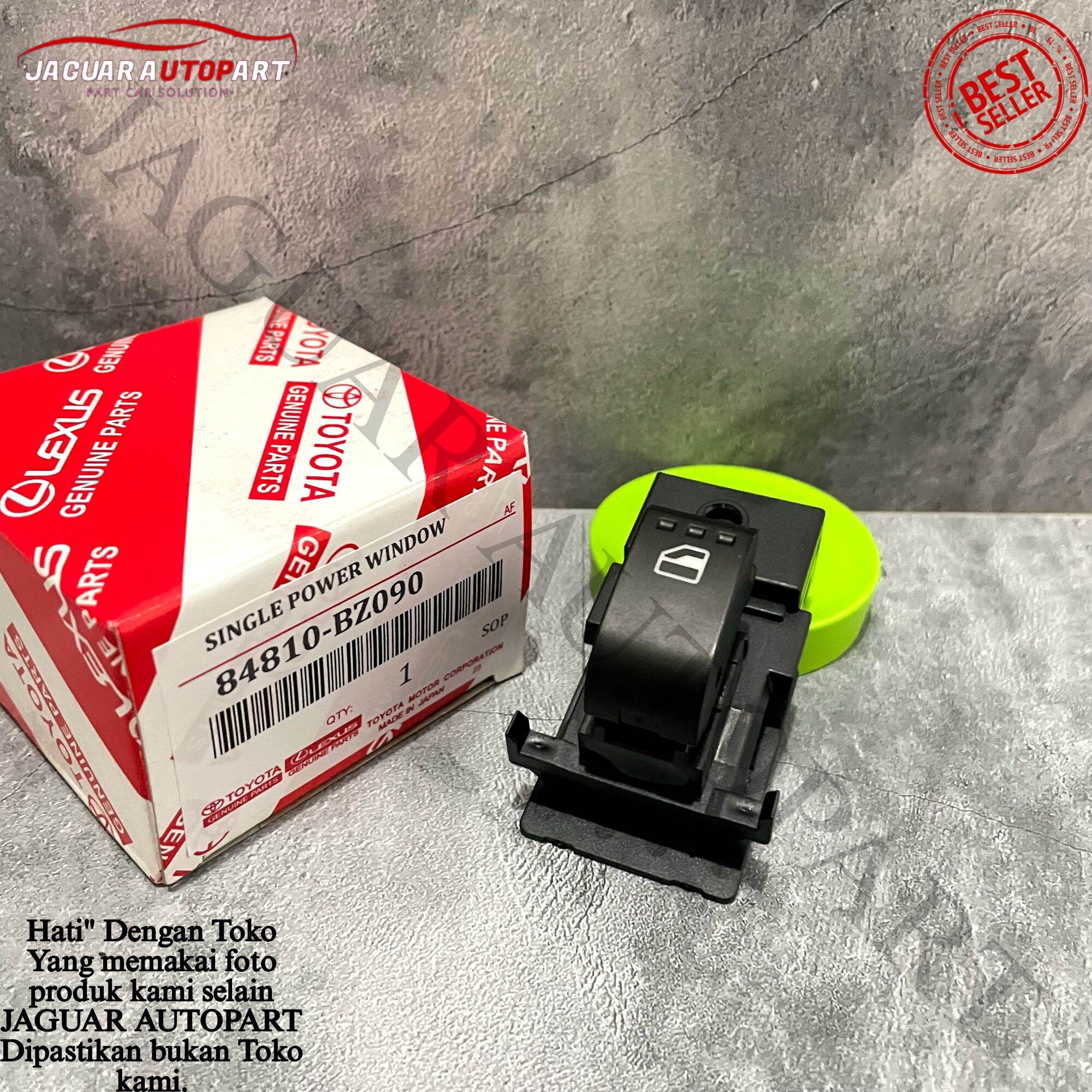 SWITCH SINGLE SAKLAR ANAK SAKLAR POWER WINDOW ALL NEW RUSH / TERIOS / CALYA / SIGRA / AGYA / AYLA ORIGINAL Harga 65,000 rupiah*Gratis Ongkir