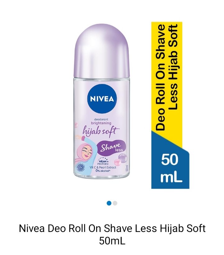 Nivea Deo Roll On Shaves Less Hijab Soft 50mL Lazada Indonesia