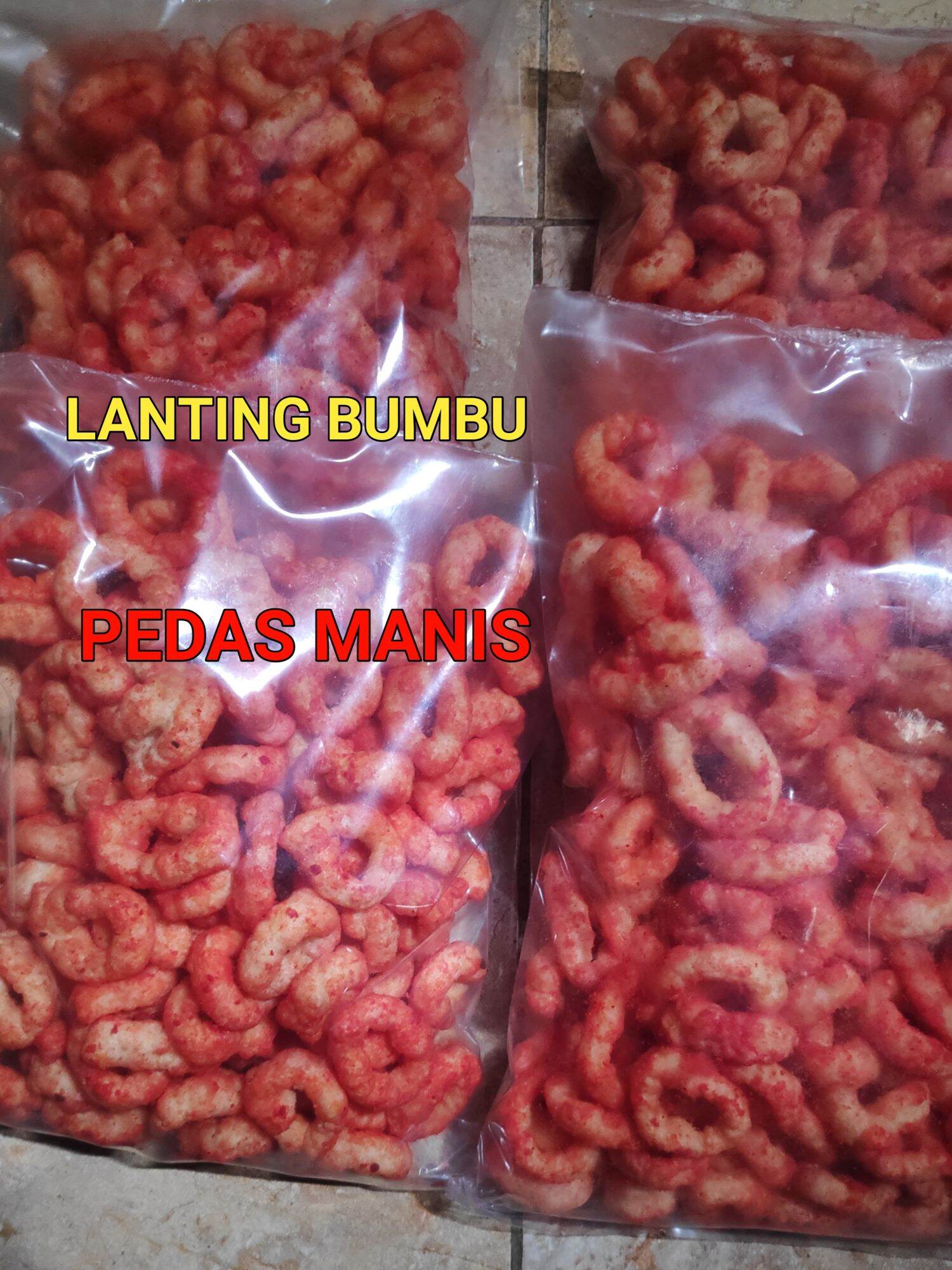 Lnating Rasa Rasa Lanting Bumbu Aneka Rasa Pedas Manis ,Makanan Ringan Lanting Bumbu ...