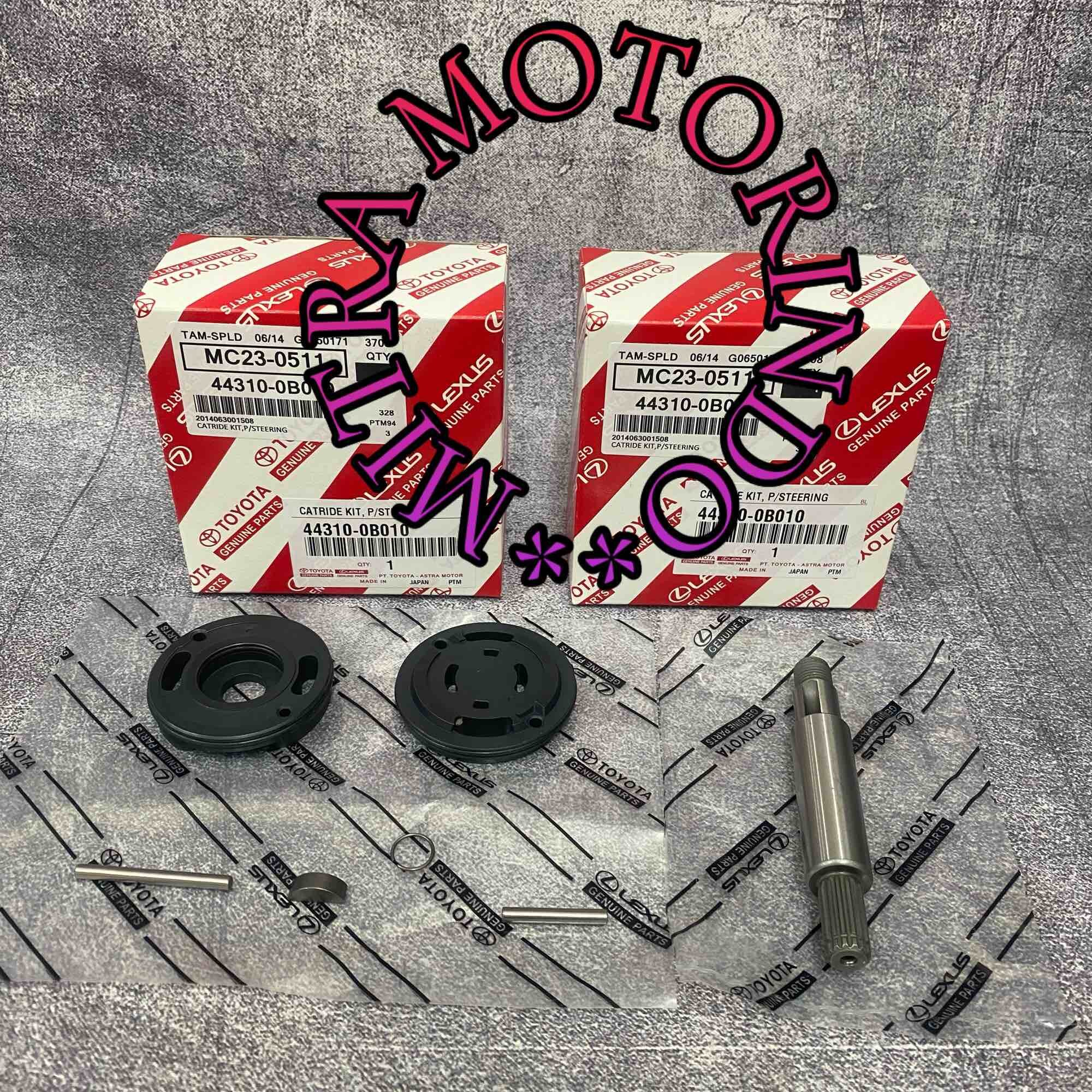 Catrid Pompa Power Steering/Isi Pompa Power Steering Toyota Kijang 7K Bensin Efi 1.8cc Made In Japan 44310-0B010 Harga 509,000 rupiah*Gratis Ongkir