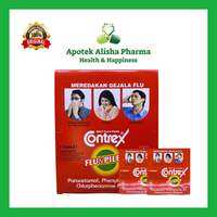 Contrex Flu & Pilek Box isi 200 dan Strip isi 4 Tablet