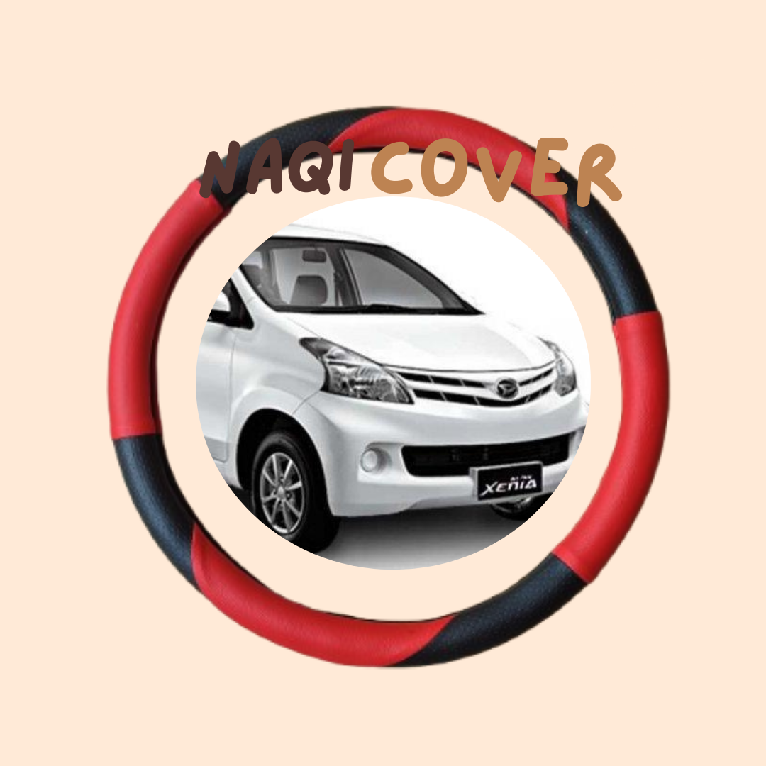 Sarung Stir,Cover stir,Bungkus stir mobil Daihatsu Xenia/Toyota Avanza semua generasi variasi sabit Harga 36,750 rupiah*Gratis Ongkir