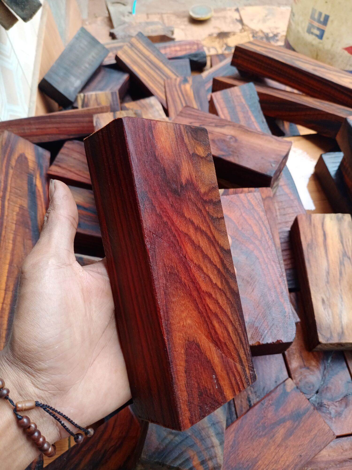 kayu sonokeling fullgalih 3x5 panjang 15cm