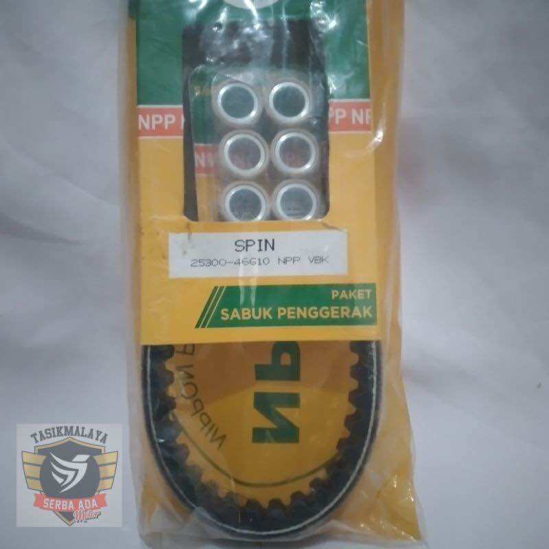 VBELT SET+ROLLER SPIN/SKYWAVE/SKYDRIVE ORIGINAL NPP Harga 115,000 rupiah*Gratis Ongkir